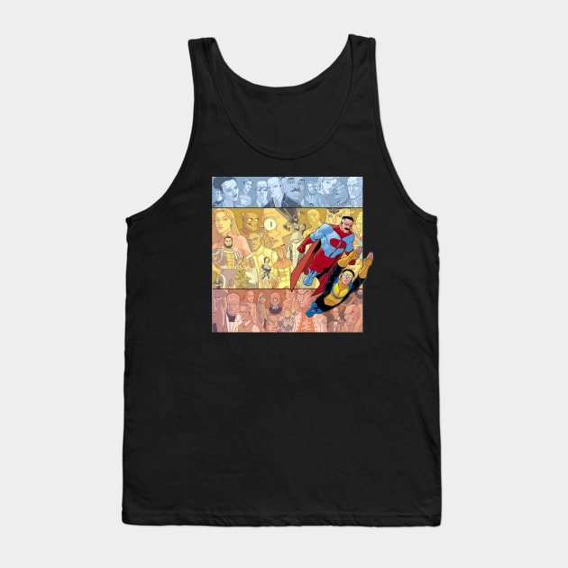 happy family Tank Top by super villain